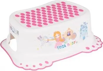 Stol Tega Baby Footstool for a Princess TE0189, plastik, për fëmijë