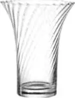 Vazo xhami Leonardo Ravenna 22, 22 cm, transparente