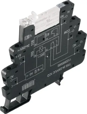 Rele industriale Weidmuller TRS 1P AC / DC 1CO (1122850000), 6A, 24 - 230V