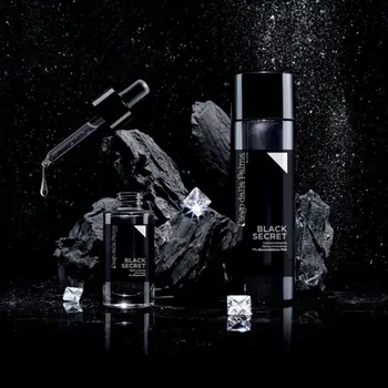 Locion eksfoliues për fytyrë dhe trup Diego Dalla Palma Black Secret, rinovues, 200ml