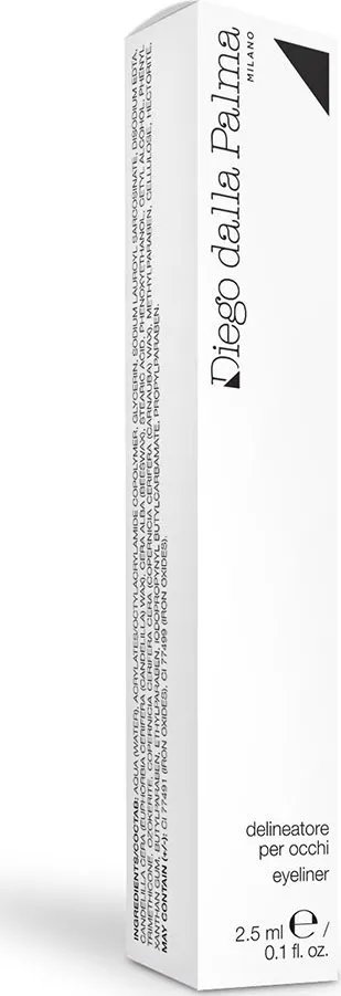 Lajner i lëngshëm për sy Diego Dalla Palma 02, 2.5 ml, kafe - 4