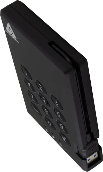 Hard disk i jashtëm Apricorn Aegis Padlock 3.0, 500GB, USB 3.1, i zi - 4