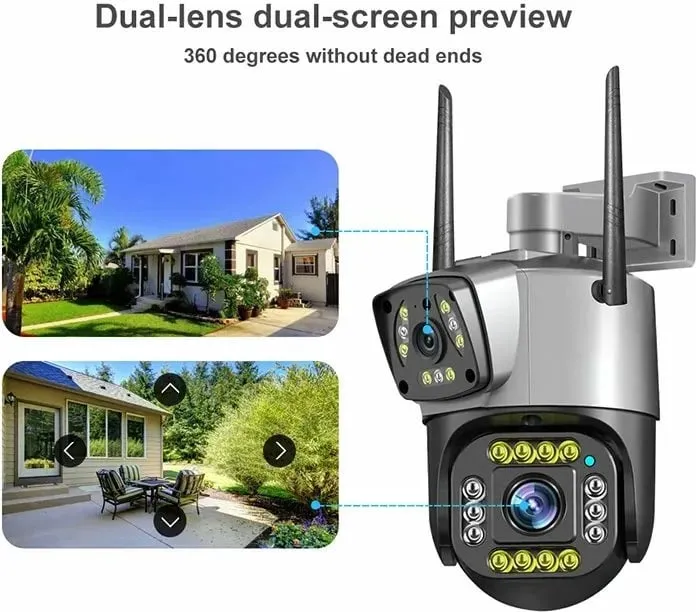 Kamere WiFi 8.0MP HD V380 Pro - 2