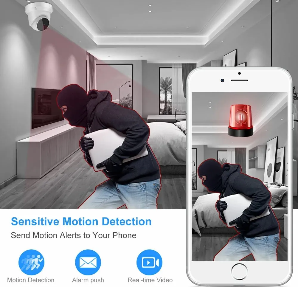 Kamere e Brendshme WiFi 3.0MP EM01 - 2