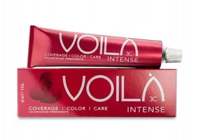 Ngjyrë flokësh Intercosmo Voila 3C Intense 7.3, 60ml, mesbionde e artë - 1