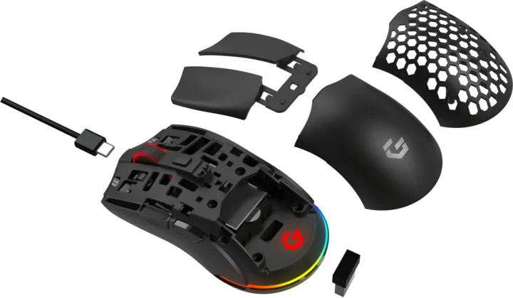 Maus CZC Gaming Trickster, i zi - 3