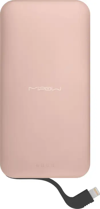 Powerbank MiPow Power Cube, 5000mAh, dalje USB, rozë gold