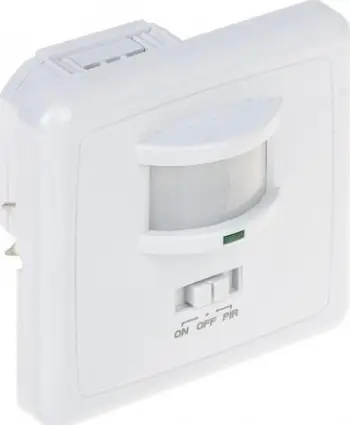 Detektor i lëvizjes El Home Pir MD-07B7, AC 230V, i bardhë