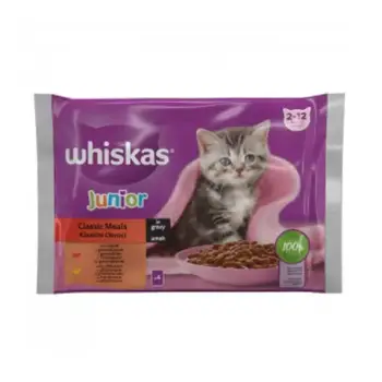 Whiskas Pouch ClassicSel Junior Multi