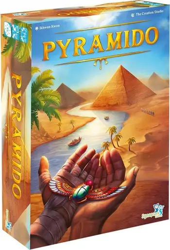 Lojë tavoline Lucky Duck Games Piramido, familjare, strategjike