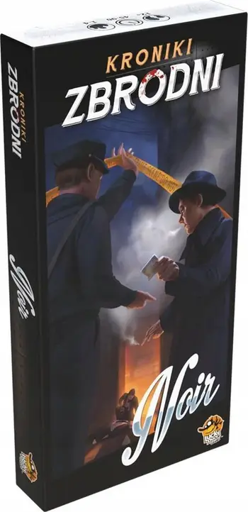 Ekspansion loje Lucky Duck Games Chronicles of Crime Noir, zgjerim skenarësh, kërkon lojën bazë, shumëngjyrëshe