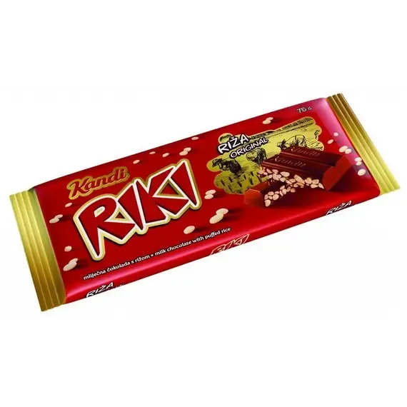 Riki çokollatë me oriz 75g/P12 - 1