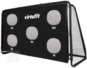 Portë futbolli VirtuFit Pro Soccer Goal VF06118, 300x200 cm, e bardhë