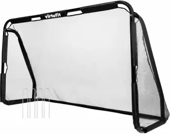 Portë futbolli VirtuFit PRO Soccer Goal VF06048, 170 x 110 cm, metalike, e zezë