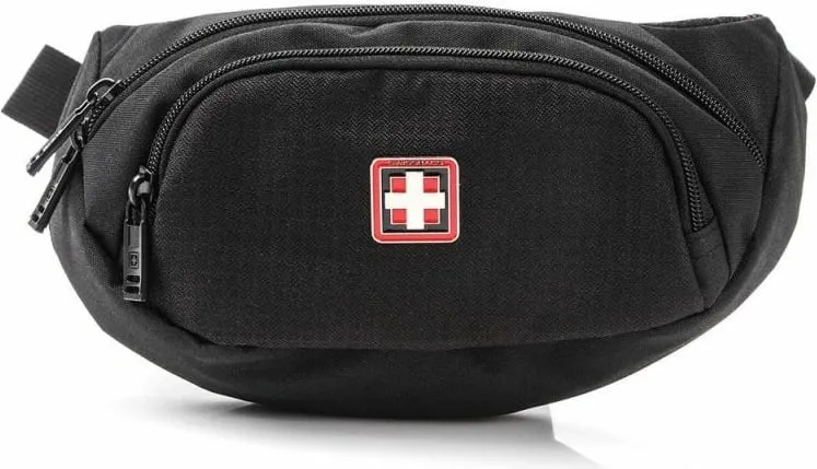 Cantë beli për meshkuj Swissbags, e zezë - 1