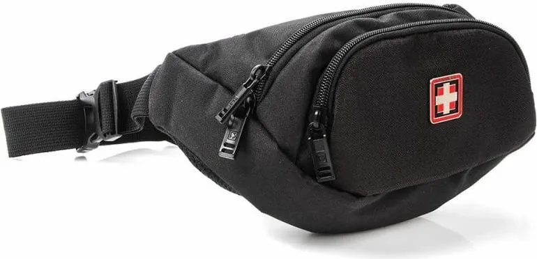 Cantë beli për meshkuj Swissbags, e zezë - 2