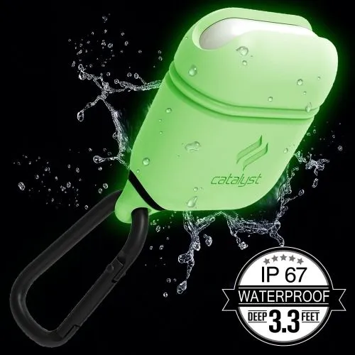 Mbrojtëse fluoreshente Catalyst për AirPods 1/2, e gjelbër - 1