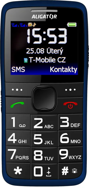 Celular Aligator A675, 2.2", i zi / kaltër - 3