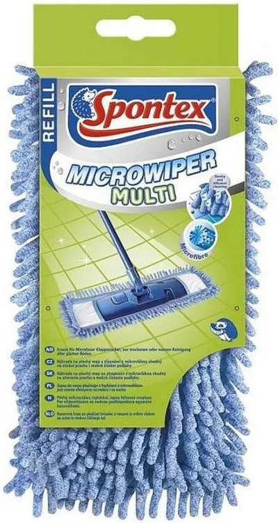 Leckë Spontex Microwiper Multi me thekë mikrofibër, e kaltër - 1