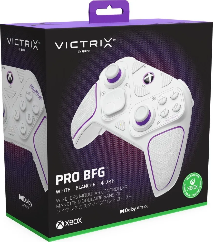 Kontroller Victrix XS Pad, wireless / me kabllo, i bardhë - 2