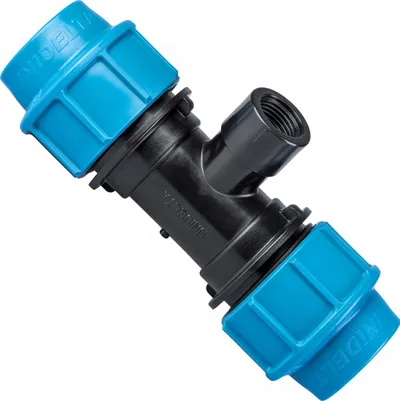 Adapter tee ALFA RK PE, FI 5/4", 40mm, i zi - 1