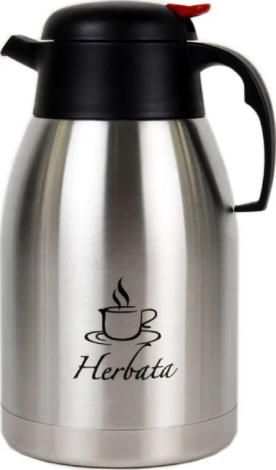 Termos Odelo Vacuum Jug OD1083H Tea, 2L, çelik inox, argjendtë - 1
