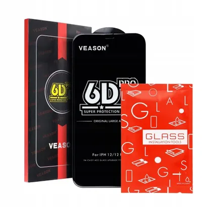Xham mbrojtës Veason 6D Pro, për Xiaomi Redmi Note 14S Note 14, i zi - 4