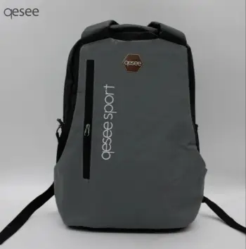Çantë shpine Qesee Sport, e hirtë/ zezë