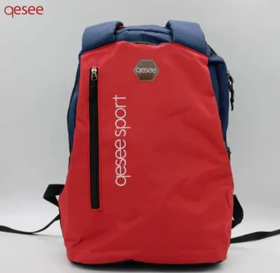 Çantë shpine Qesee Sport, e kuqe/kaltër - 1