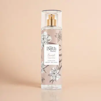 Sprej për trup The Bath Factory Vanilla, 200 ml