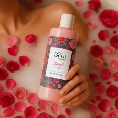 Xhel për dush The Bath Factory Marvel Rose, 400 ml - 3