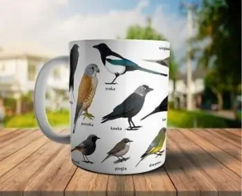 Filxhan Soliton Mug Birds in the Countryside, qeramikë, me zogj, shumëngjyrësh