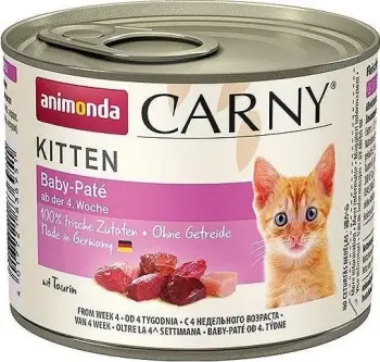 Ushqim i lëngëshëm për kotele Carny Baby Pate, 200 gr