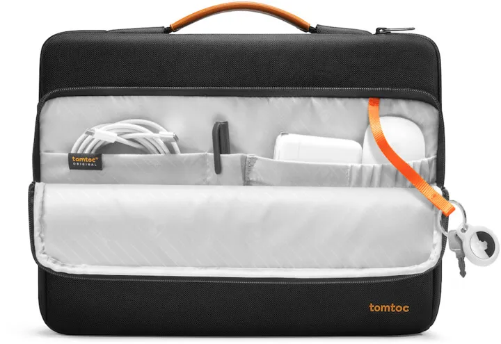 Çantë tomtoc për MacBook Pro 2021 16", e zezë - 6