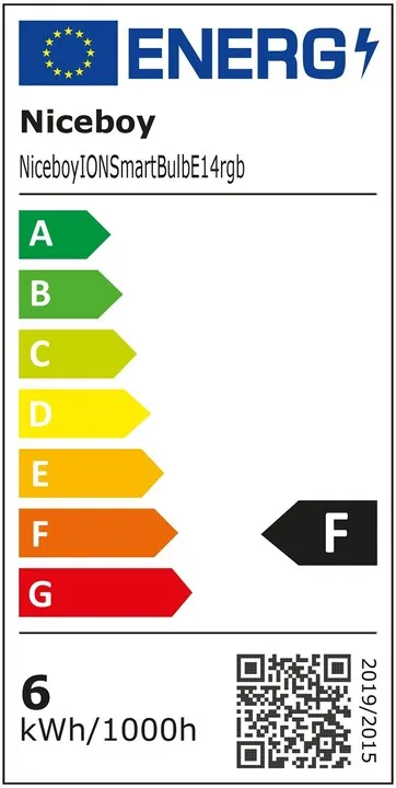 Poç Niceboy ION SmartBulb COLOR 5,5,W - E14 - 9
