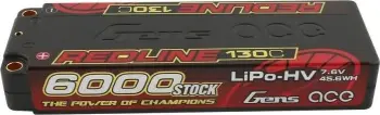 Bateri Gens Ace 6000mAh 7.6V 130C Redline Gens Ace