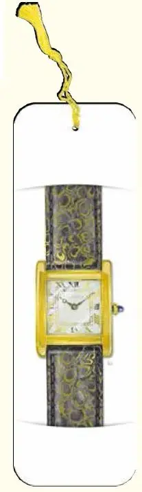 Fletëndarëse DA VINCI Square Watch, katrore, metalike