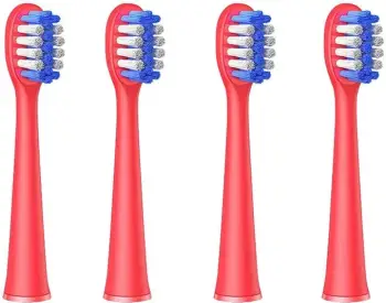 Koka rezervë për furçë dhëmbësh Bitvae K7S, set 4 copë, Blu