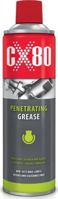 Sprej lubrifikant CX80 Penetrating Grease 99.293, 500ml, transparent