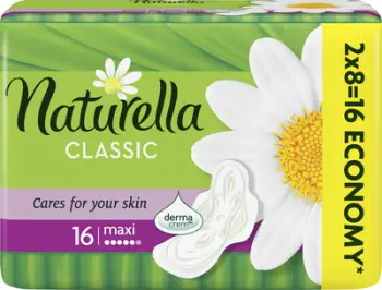 Peceta Higjienike Naturella Super Plus, 16 copë
