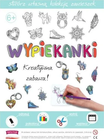 Set krijues Fun Factory Bakeables, aksesorë DIY, shumëngjyrësh - 1