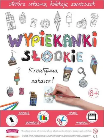 Set krijues Fun Factory Sweet Bake-Offs, për punime DIY, shumëngjyrësh