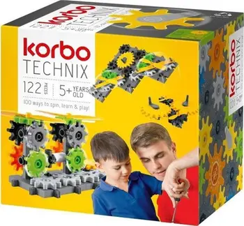 Blloqe për fëmijë Korbo Technix, 122 copë