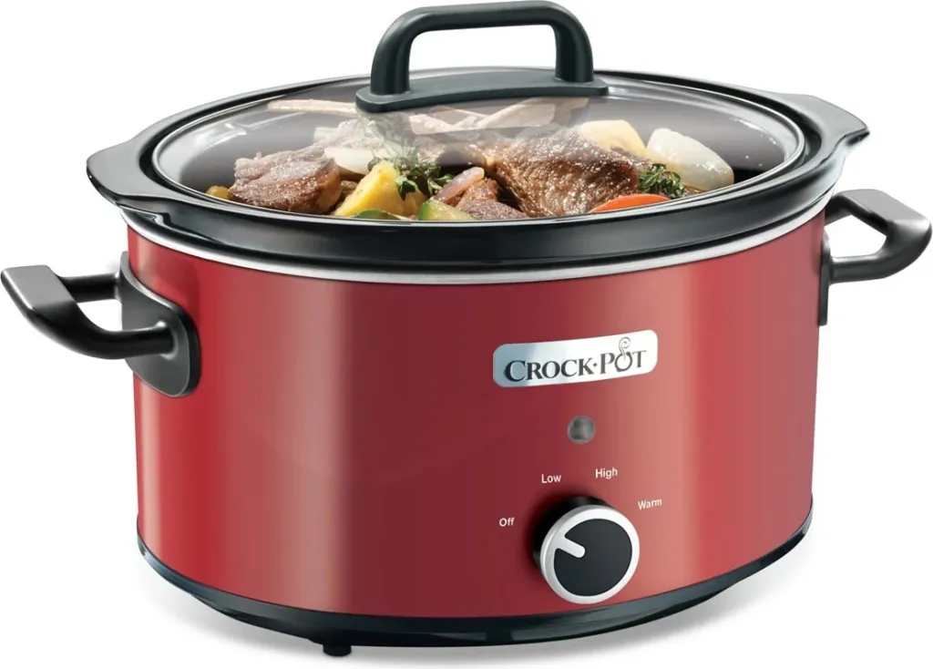 Slow cooker Crock-Pot SCV400RD, 3.5 L, E zezë, E kuqe - 3