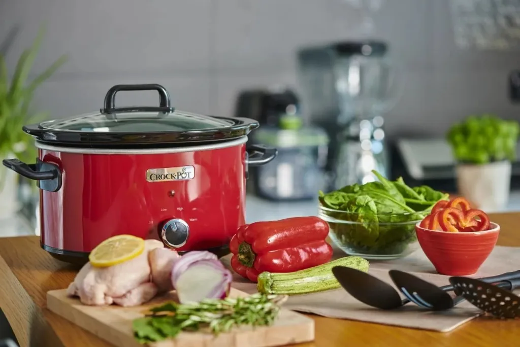 Slow cooker Crock-Pot SCV400RD, 3.5 L, E zezë, E kuqe - 5