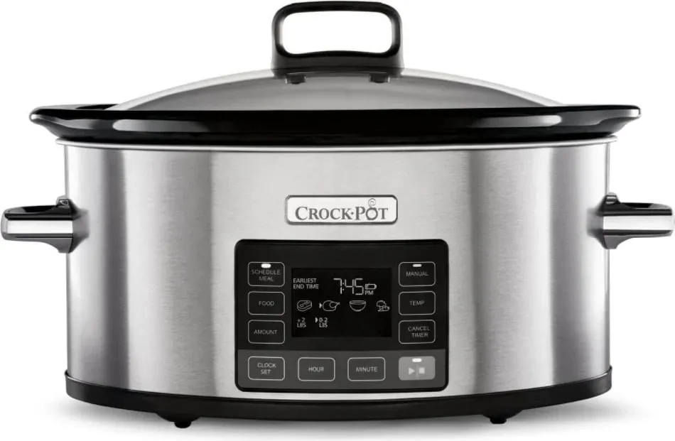 Slow cooker CROCK-POT CSC066X, 5.6 L, Silver - 1