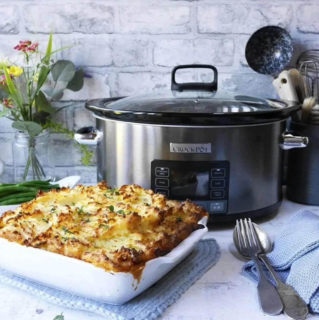 Slow cooker CROCK-POT CSC066X, 5.6 L, Silver - 3
