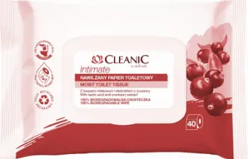 Peceta të lagështa Cleanic, 40 copë