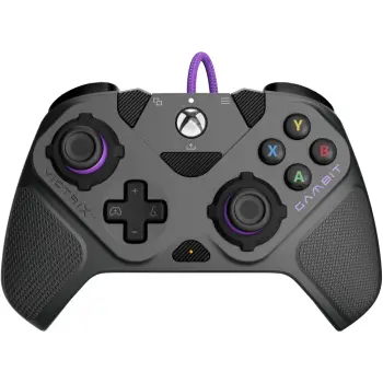 Gamepad PDP 049-006-GY, PC, Xbox One, Xbox Series S/X, Wired, 3 m, Ngjyrë e zezë, gri, vjollcë