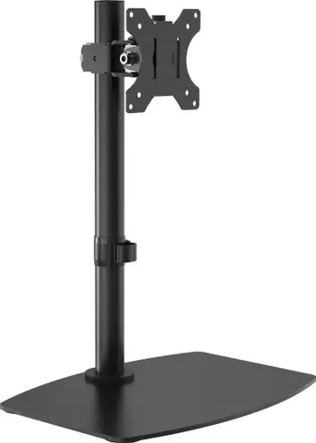 Stendë tavoline për monitor Vision VFM-DSB, deri 32", e zezë